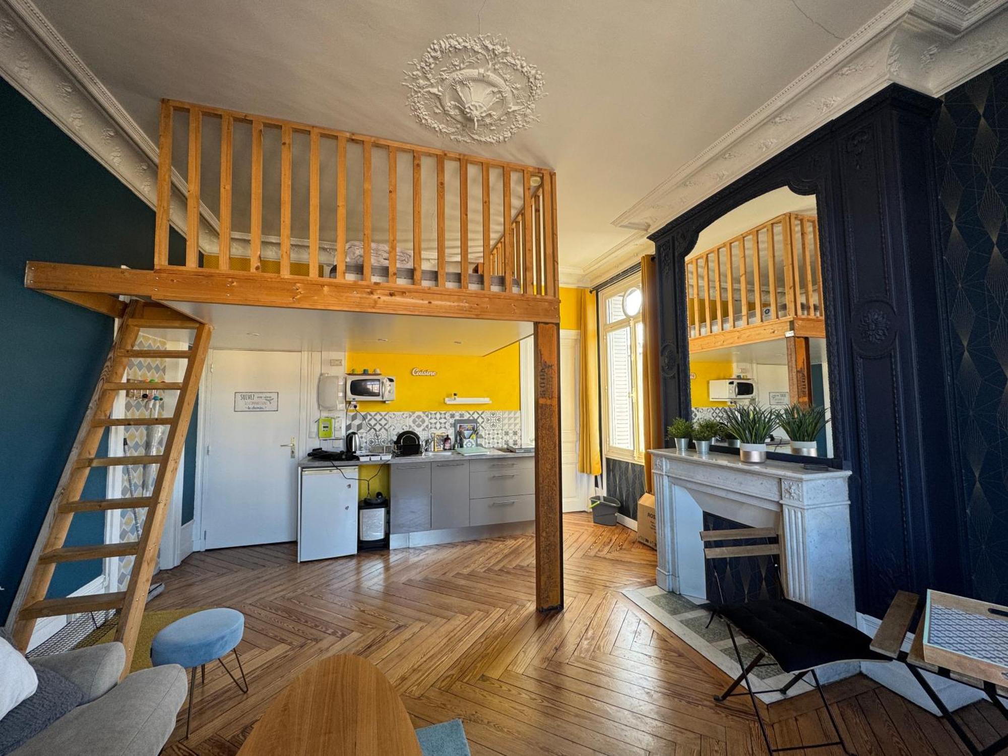 Studio A Rouen Avec Mezzanine Eksteriør billede